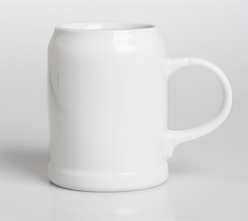 white mug